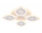 Потолочная светодиодная люстра Ambrella Light Acrylica Ice FA280