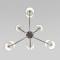 Подвесная люстра Eurosvet Abbey 60164/6 никель Smart a065747