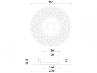 Настенный светильник Arte Lamp Biscotto A2644AP-1GO