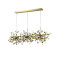 Подвесной светильник Crystal Lux GARDEN SP3х3 L1200 GOLD