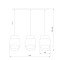 Подвесной светильник TK Lighting 6531 Boho White