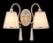 Бра Crystal Lux OFELIA AP2 WHITE