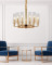 Подвесная люстра Lumina Deco Donatti LDP 8011-12 F.GD