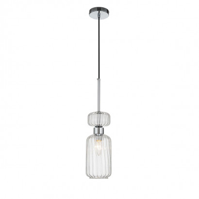 Подвесной светильник Escada Gloss 1141/1S Chrome/Clear