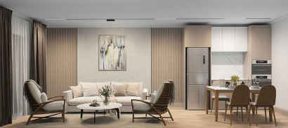 Трековый светодиодный светильник Denkirs Smart Linear DK8005-BK