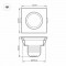 Мебельный светодиодный светильник Arlight LTM-S46x46WH 3W Warm White 30deg 015392
