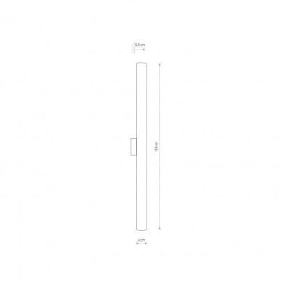 Подсветка для зеркал Nowodvorski Ice Tube Led M 8120