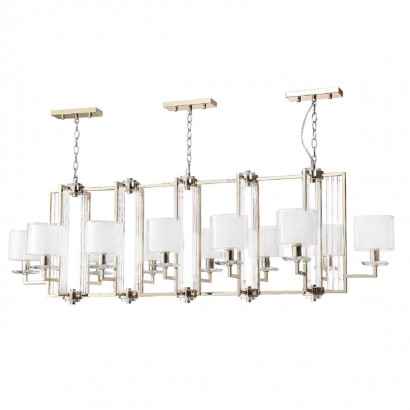Подвесная люстра Crystal Lux Nicolas SP12 L1600 Gold/White