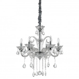Подвесная люстра Ideal Lux Colossal SP6 Trasparente 114194