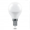 Лампа светодиодная Feron E14 6W 2700K Матовая LB-1406 38065