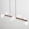 Подвесная люстра TK Lighting 10273 Estera Wood