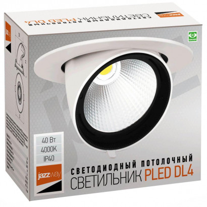 Встраиваемый светодиодный светильник Jazzway PLED DL4 5021921