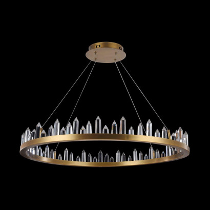Подвесная светодиодная люстра Maytoni Gletscher H186-PL-01-61W-BS