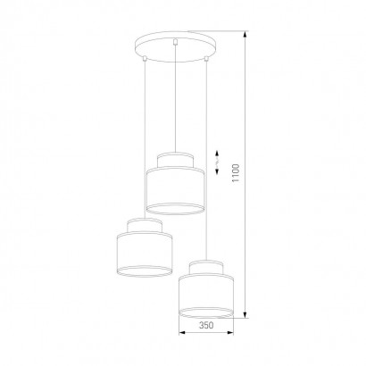 Подвесная люстра TK Lighting 2759 Duo