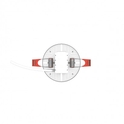 Встраиваемый светодиодный светильник Gauss Elementary Adjustable Frameless 9034460209