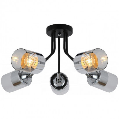 Потолочная люстра Illumico IL8213-5COU-79 BK CR