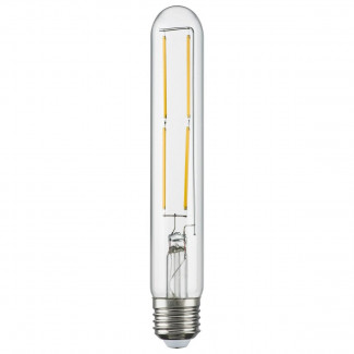 Лампа светодиодная филаментная Lightstar LED Filament E27 6W 3000K трубчатая прозрачная 933902