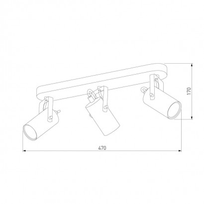 Спот TK Lighting 1109 Redo White