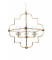 Подвесная люстра Lumina Deco Baltimore LDP 8020-6 GD+WT