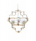 Подвесная люстра Lumina Deco Baltimore LDP 8020-6 GD+WT