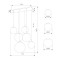 Подвесная люстра TK Lighting 4793 Esme