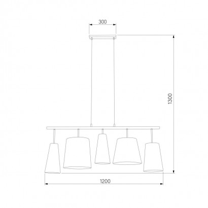 Подвесной светильник TK Lighting 1909 Pedro