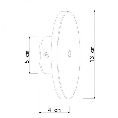 Уличный настенный светодиодный светильник Arte Lamp Nimbo A4506AL-1BK