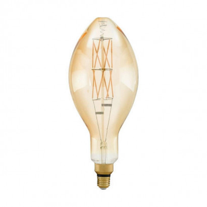 Лампа светодиодная диммируемая Eglo E27 8W 2100K янтарь 110109