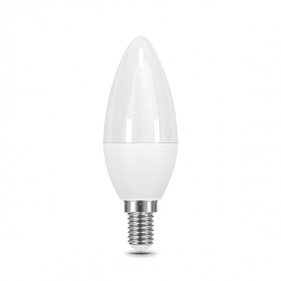Лампа светодиодная диммируемая Gauss E14 7W 4100K матовая 103101207-D