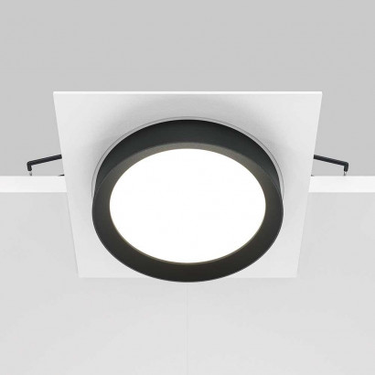 Встраиваемый светильник Maytoni Hoop DL086-GX53-SQ-WB