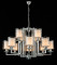 Подвесная люстра iLamp King RM6201-8+4 CR+CL