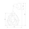 Настенный светильник TK Lighting 1735 Galaxy