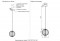 Подвесной светильник Crystal Lux SYNC SP12W LED GOLD