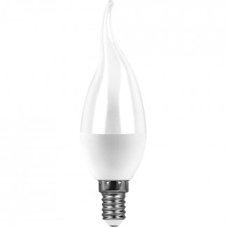 Лампа светодиодная Saffit E14 9W 6400K матовая SBC3709 55173
