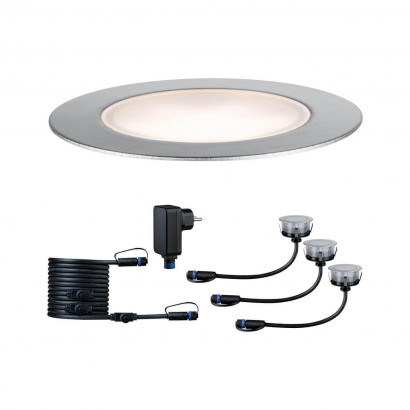 Ландшафтный светодиодный светильник Paulmann Shine Floor Set 93692