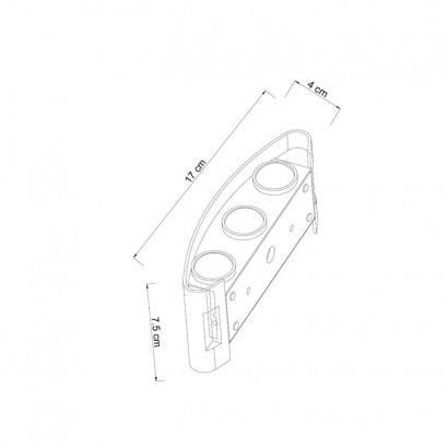 Архитектурный светильник Arte Lamp Bosto A3122AL-6WH